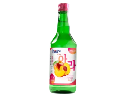 Rượu Soju Korice hương Đào 360ml 12%